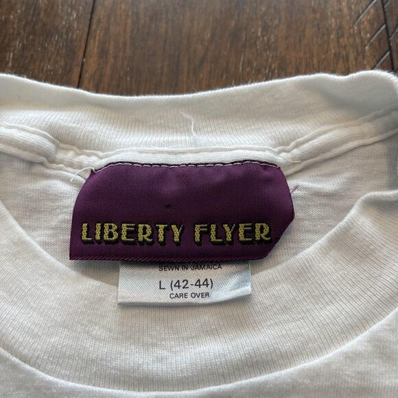 Vintage Mr Barbeque Shirt Mens Large White Funny Jim Benton BBQ Cartoon 1989 90s - Picture 6 of 8